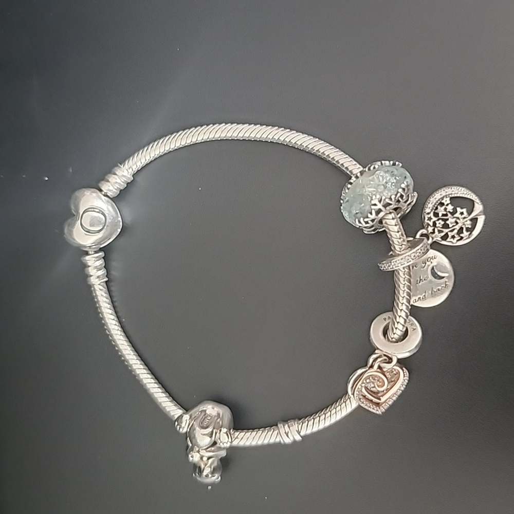 Authentic Pandora of love bracelet